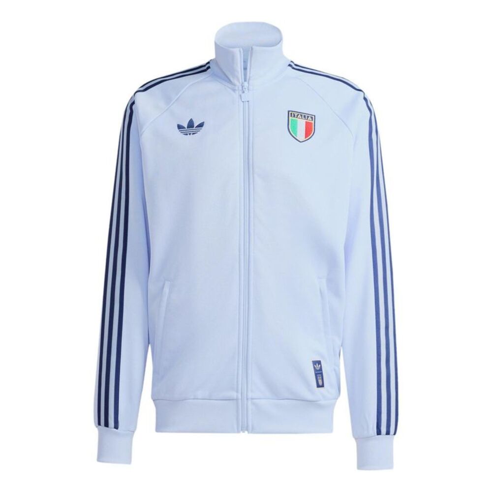 Adidas Mens World Cup Italy Polyester Track Top / Blue/White